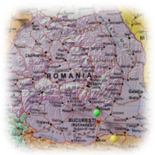 Hartă a României